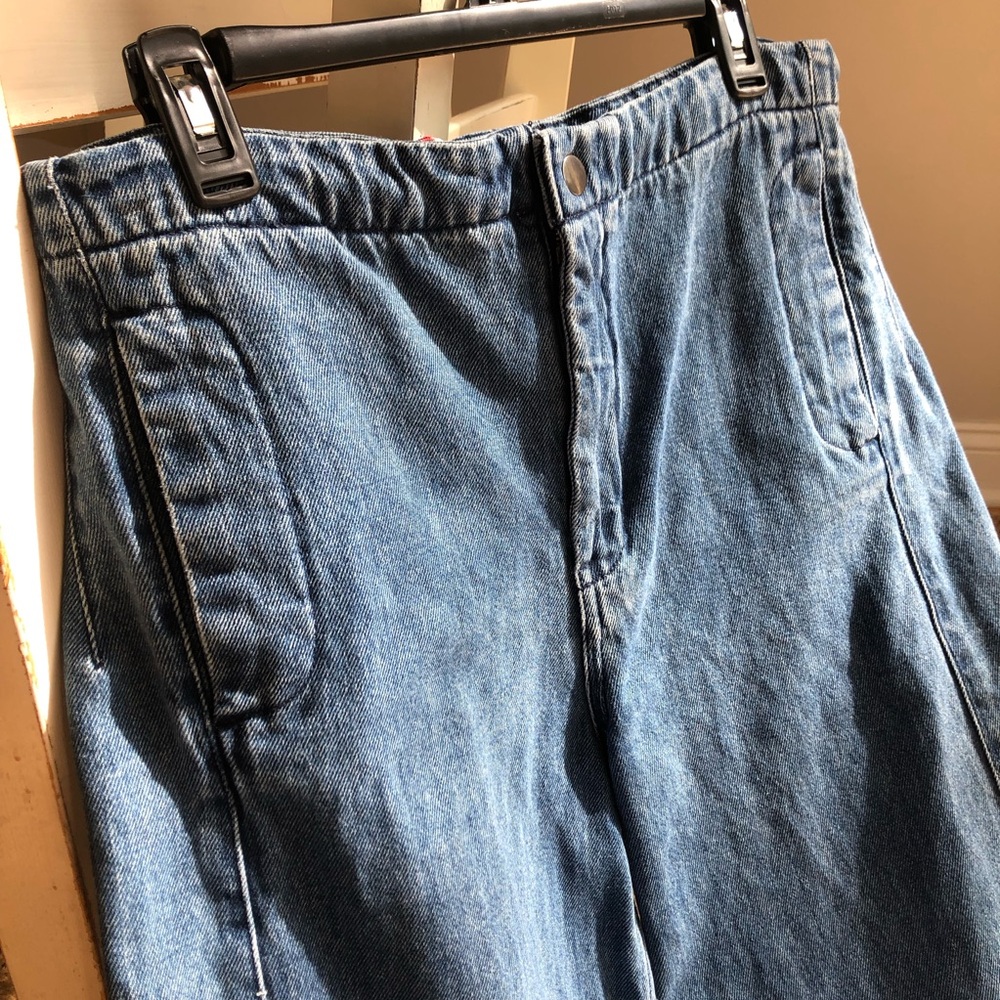 Anthropologie Pilcro Wide Leg Relaxed “Barrel” Jeans. Cotton. Size 30 or 10 - Picture 10 of 13
